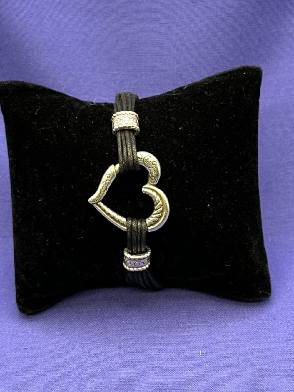 Brighton Silver Plated Heritage Heart Bracelet - Picture 2 of 13